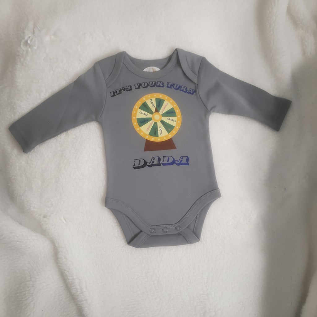 It's Your Turn Dada Bodysuit-Essential Collection